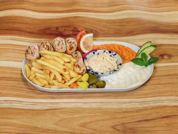 Hähnchen Schawarma Sandwich